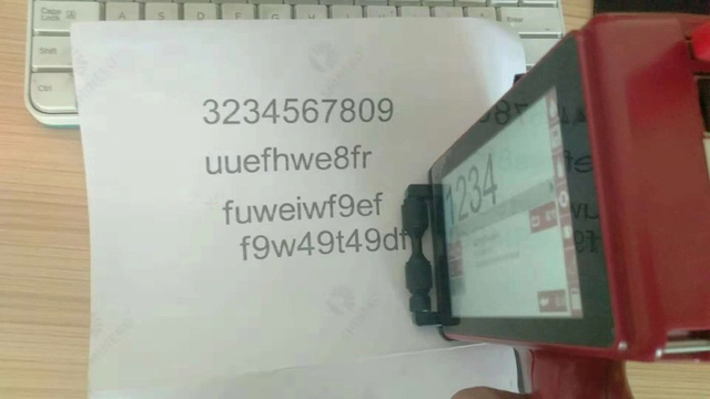 如何導(dǎo)?外部數(shù)據(jù)?F6手持式噴碼機？